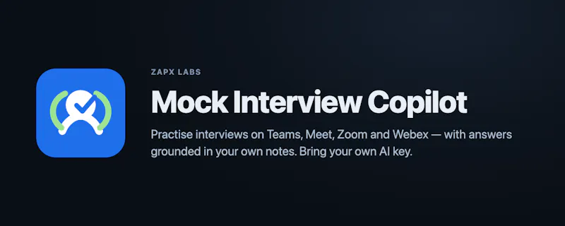 Mock Interview Copilot screenshot 2