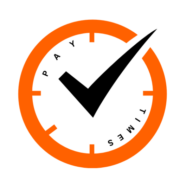 Pay Times - Product Hunt launch logo