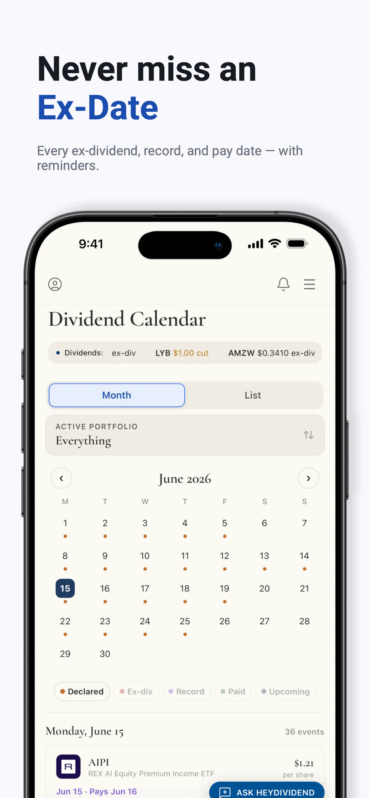 HeyDividend gallery image