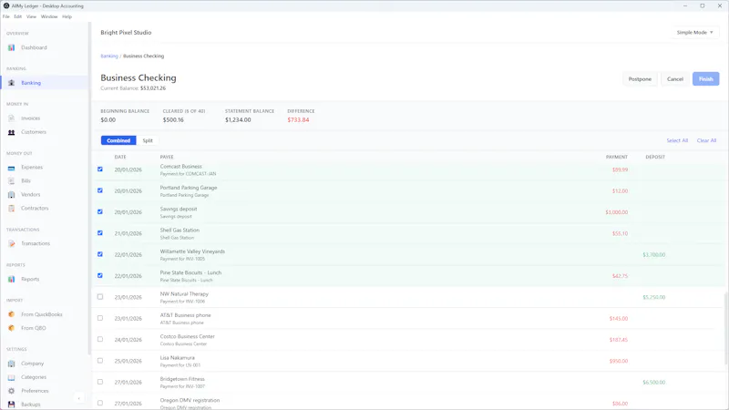 AllMy Ledger screenshot 5