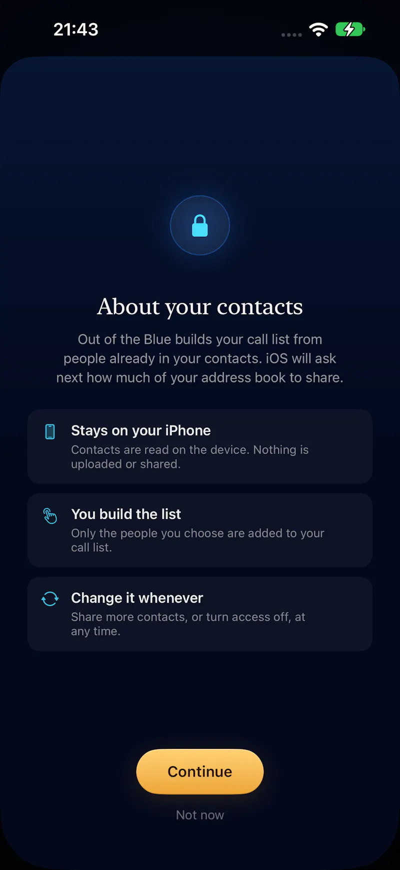 Out of the Blue screenshot 2