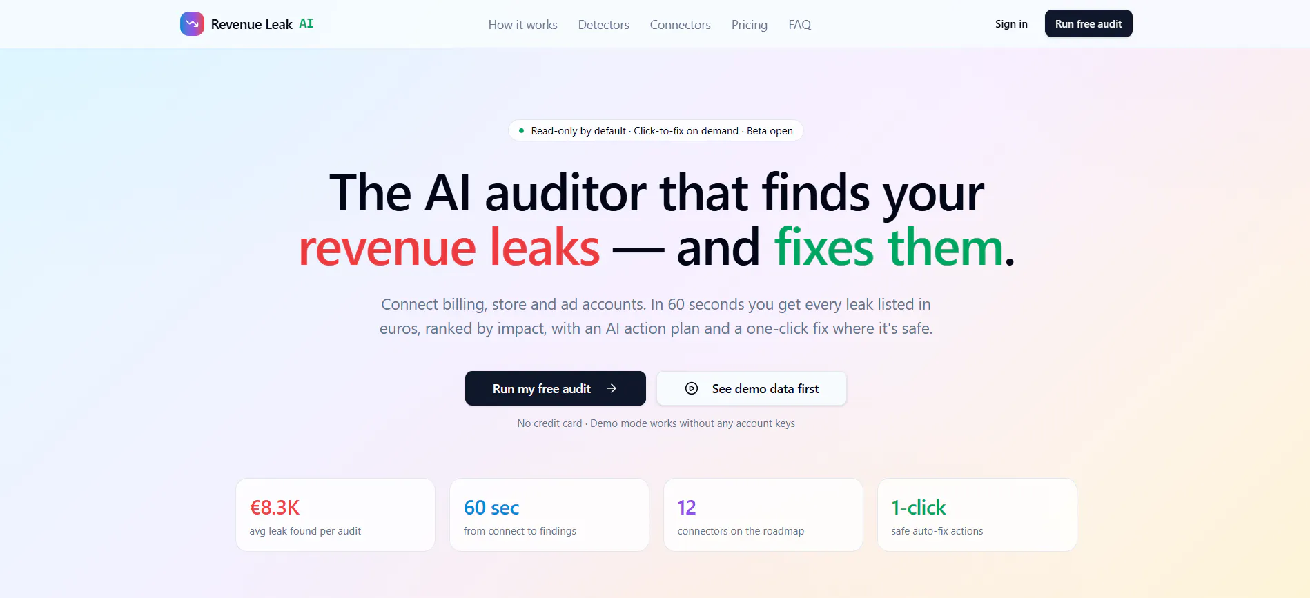Revenue Leak AI gallery image