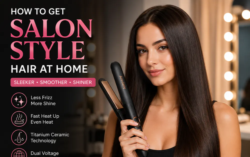 How To Get Salon Style Hair At Home. gallery image