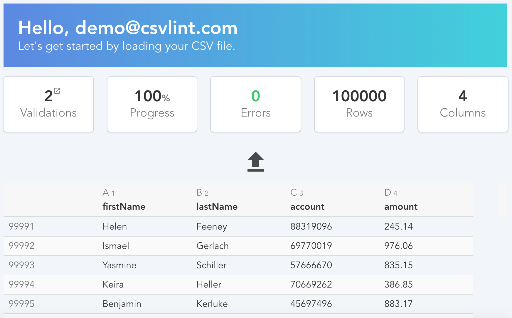 CSV Lint gallery image
