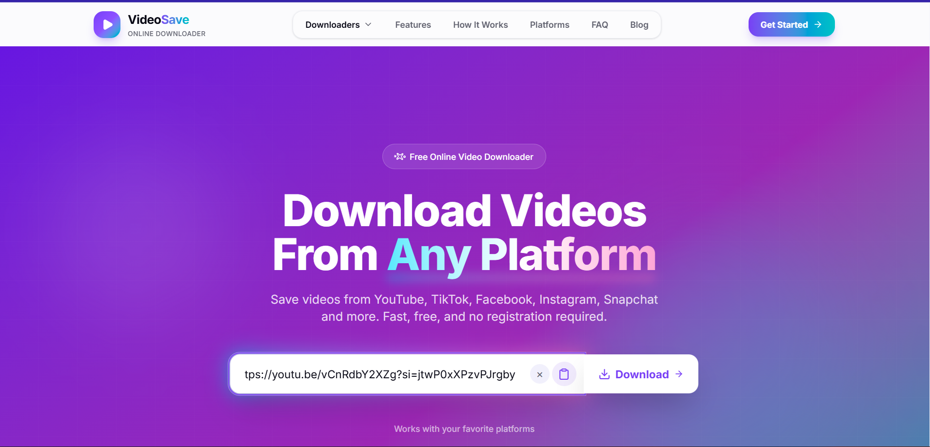 VideoSave gallery image