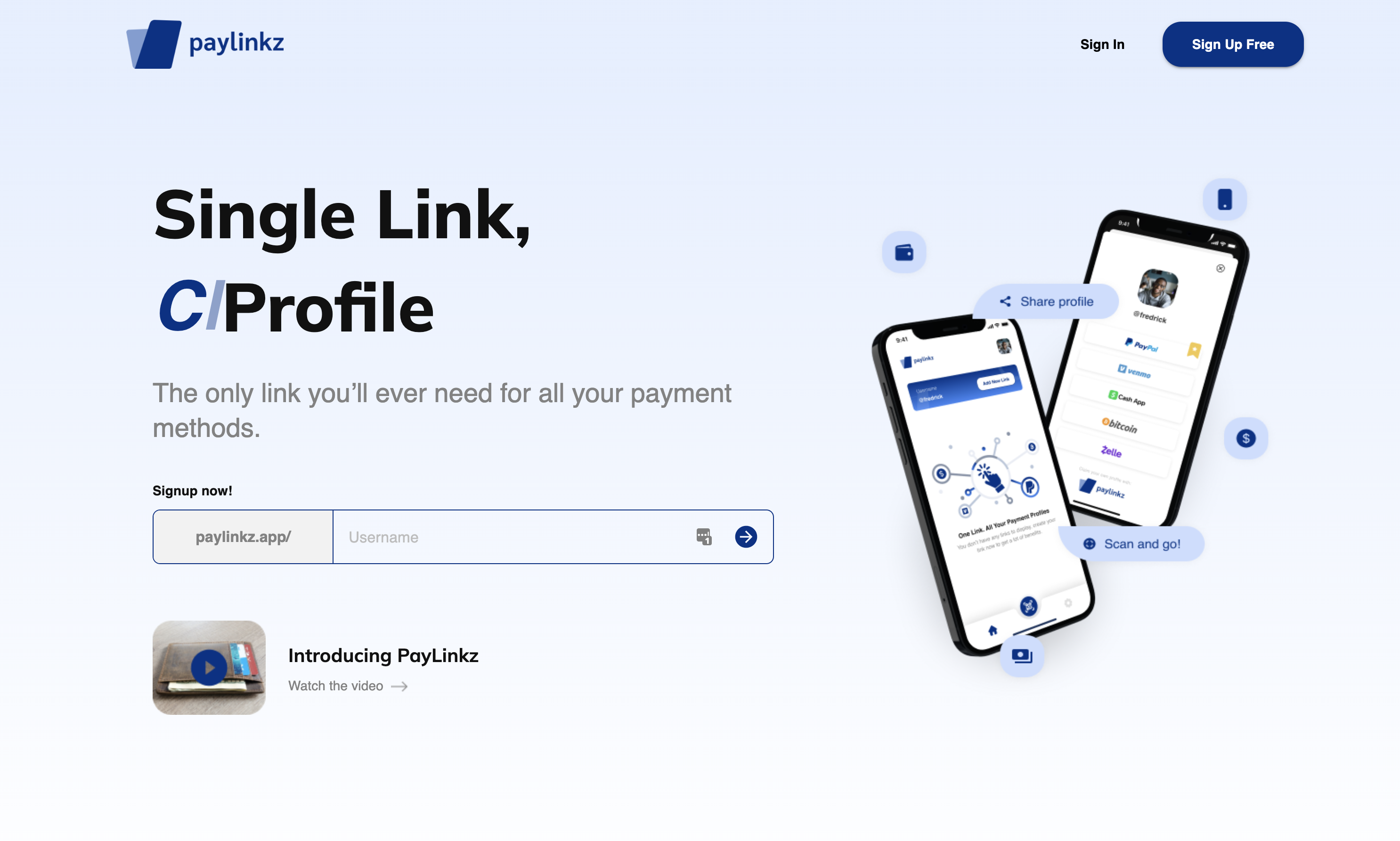 paylinkz: share payment links media 1