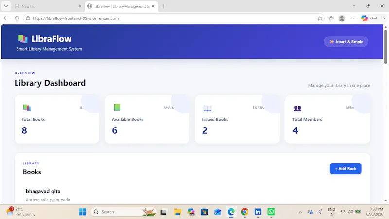 LibraFlow screenshot 1