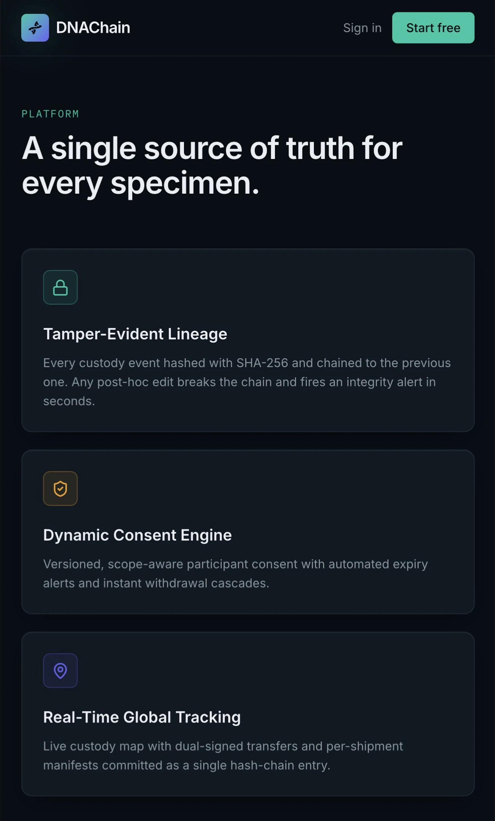 DNAChain screenshot 4