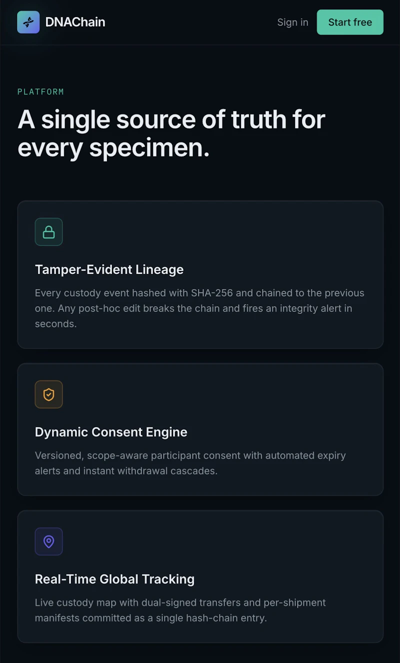 DNAChain screenshot 4