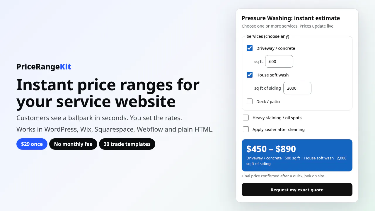 PriceRange Kit gallery image