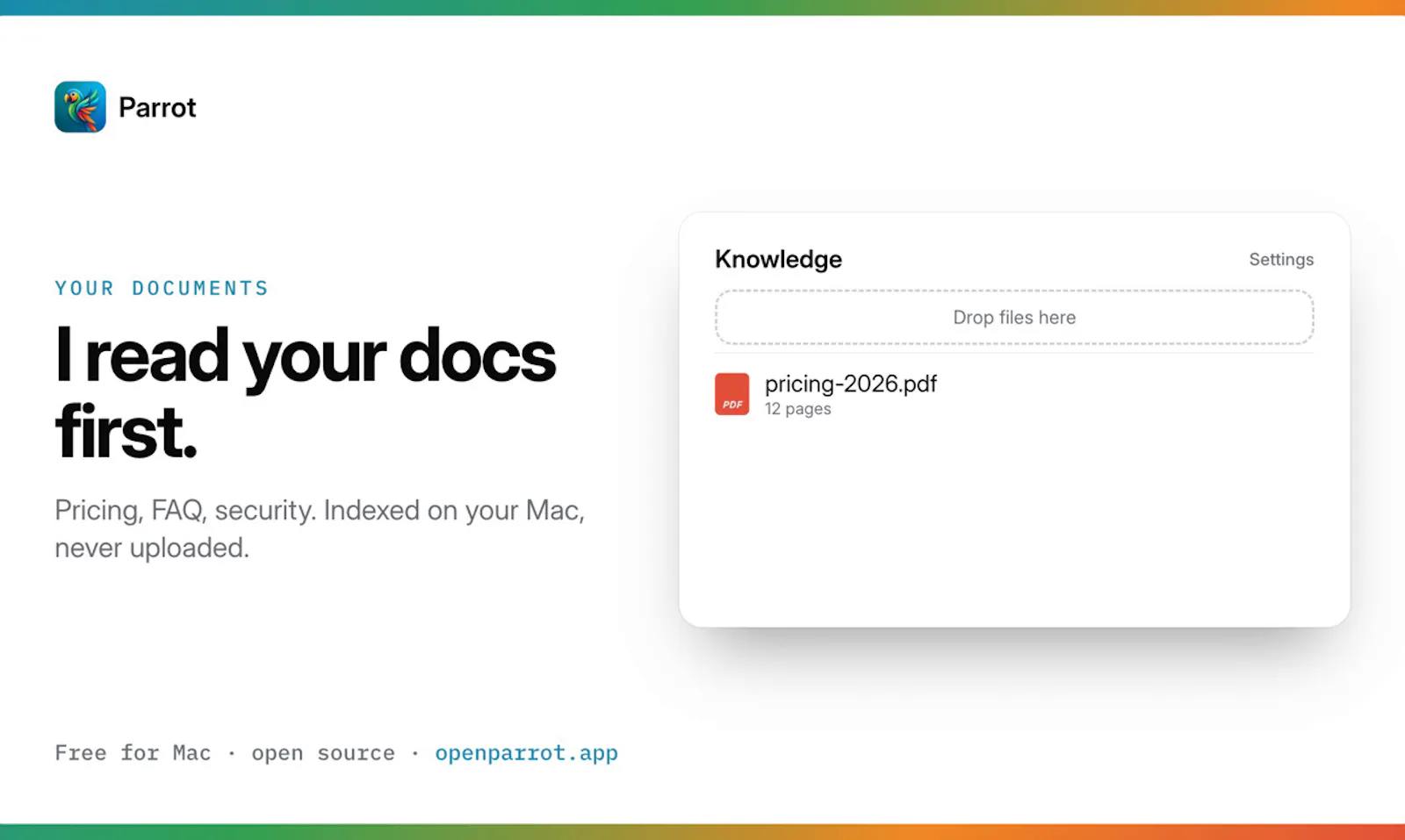 Parrot screenshot 10