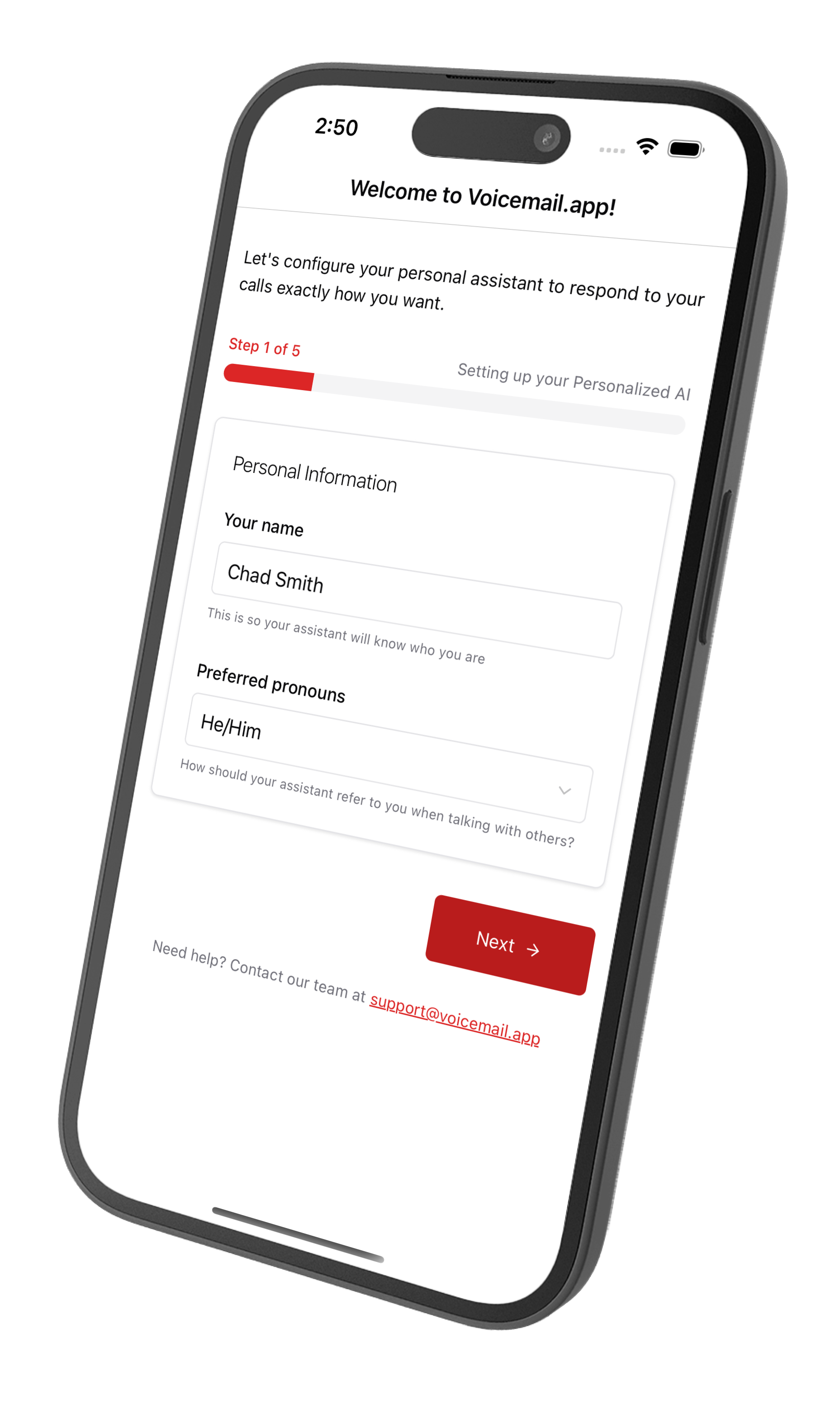 Voicemail.app media 2