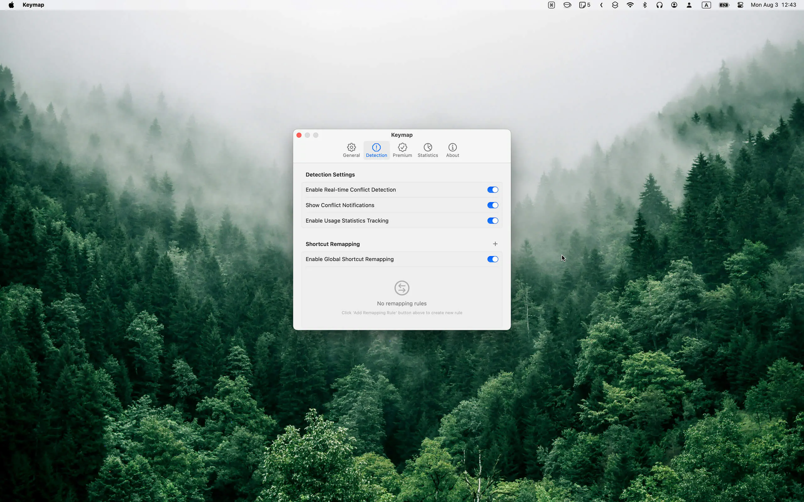 Keymap screenshot 4