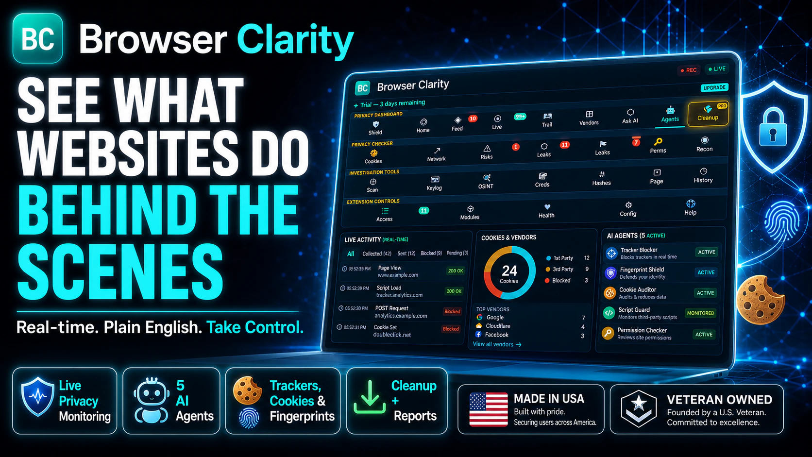 BrowserClarity logo