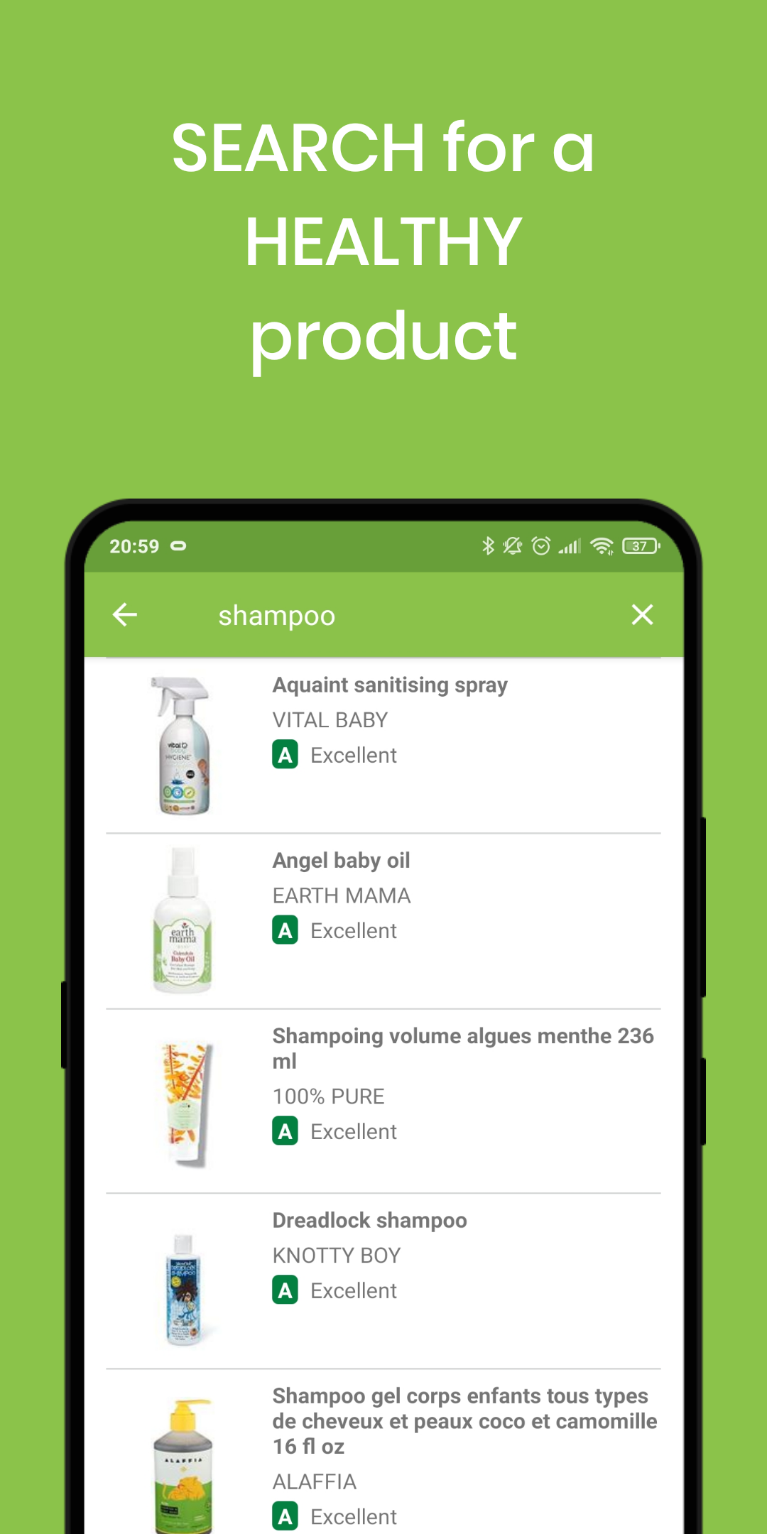 Healthy Cosmetics - Product scan gallery image