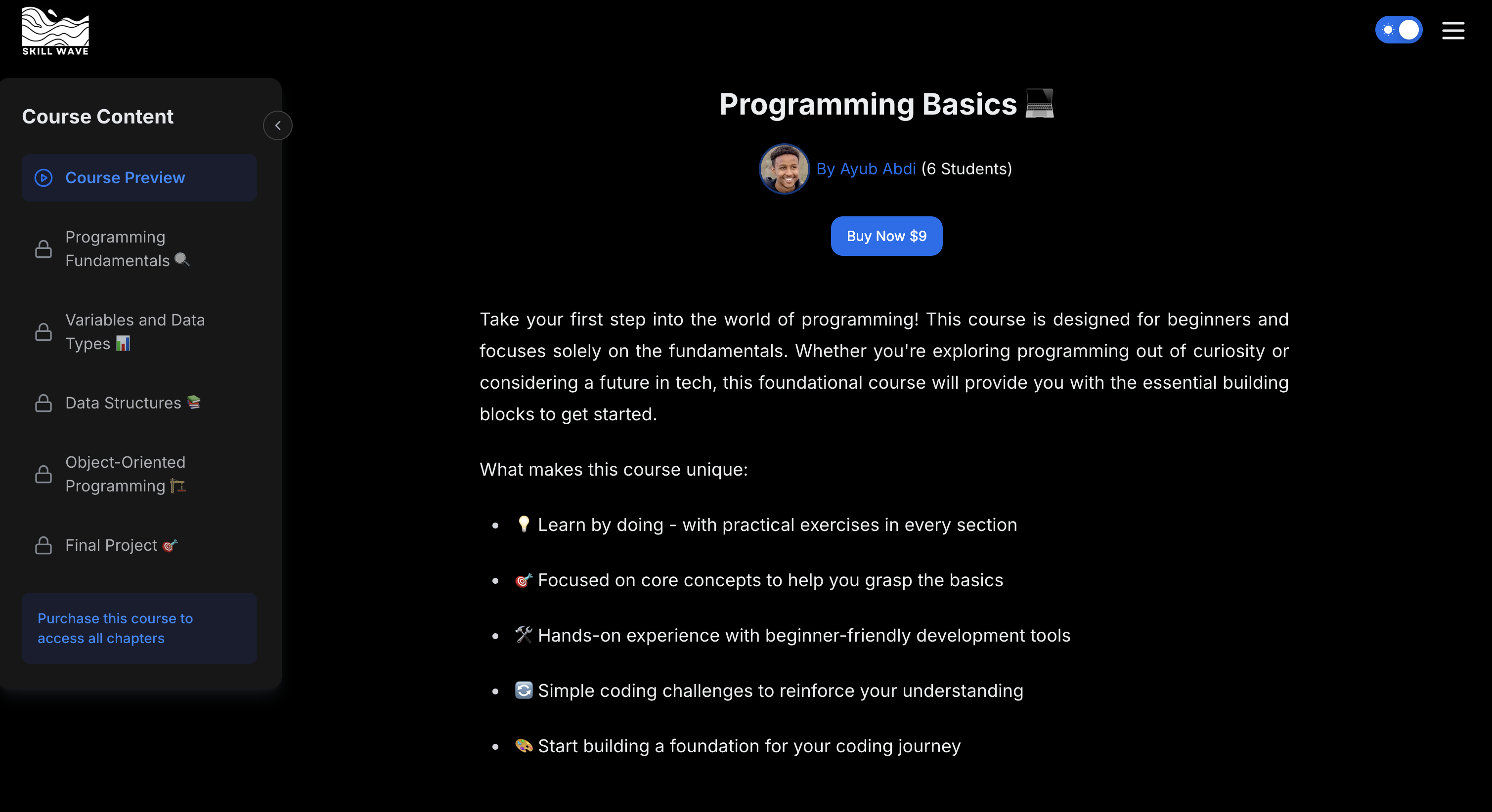 skillwave.io - コースクリエイターのための最新のプラットフォームメディア5
