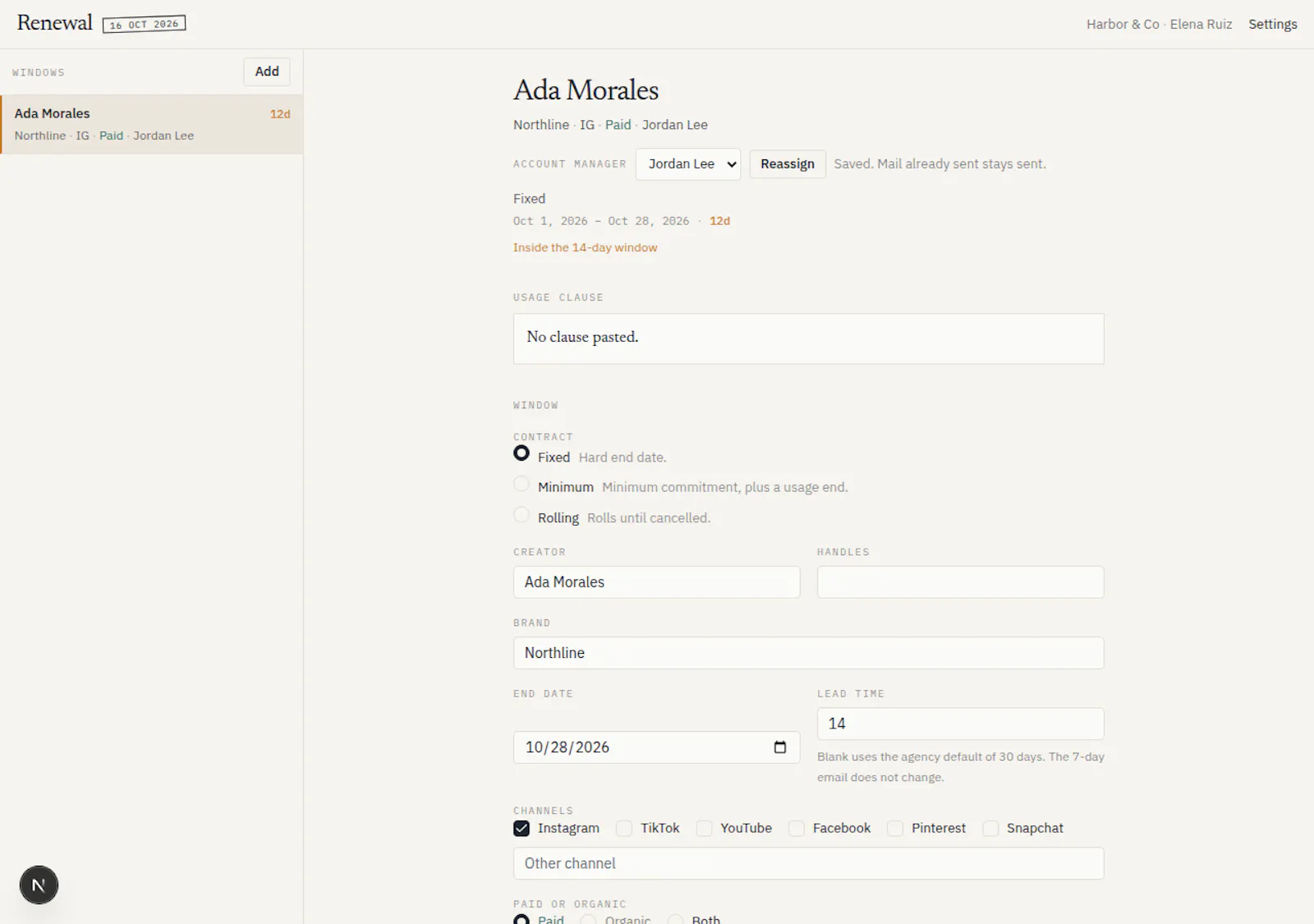Renewal Desk screenshot 1