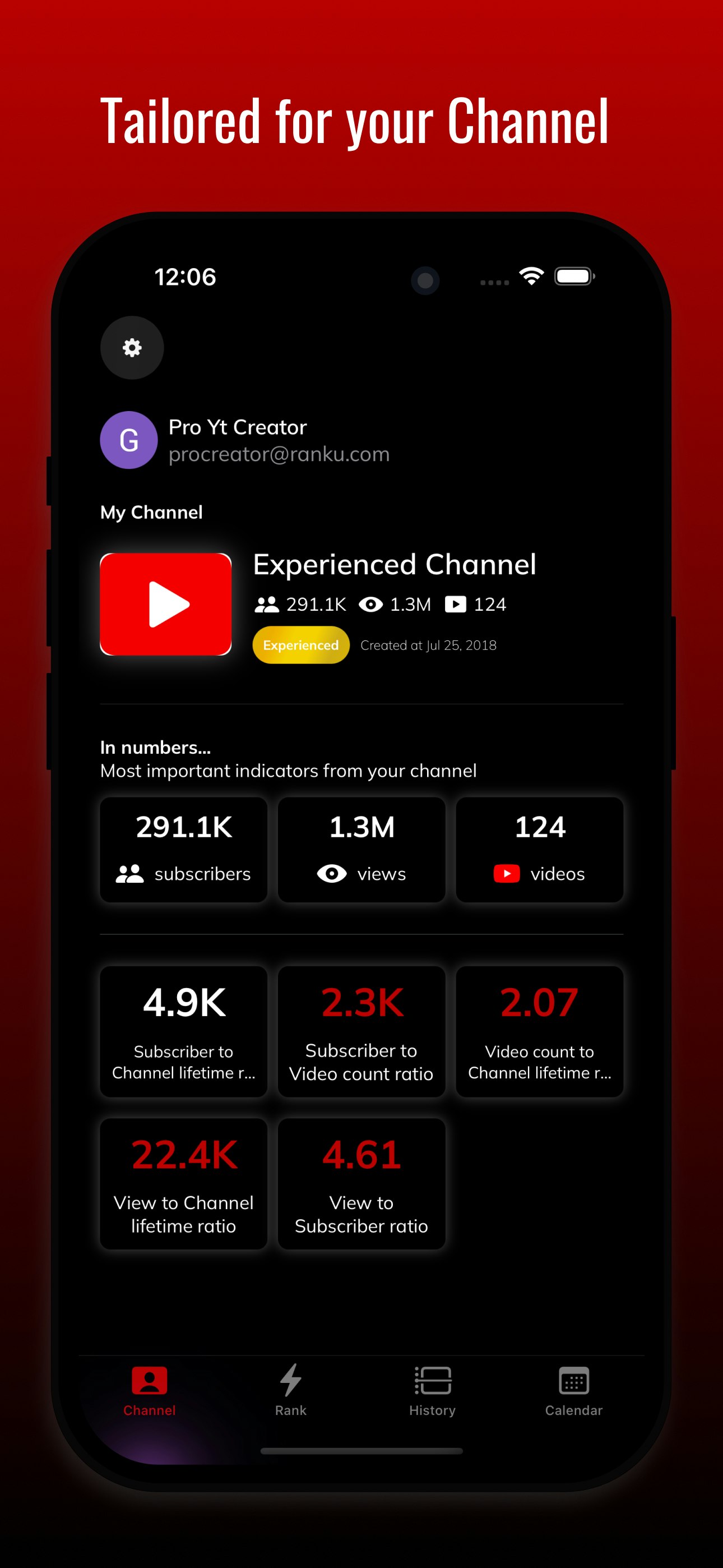 RankU - YouTube Creator Tool - Creativity and productivity app for YouTubers media 3