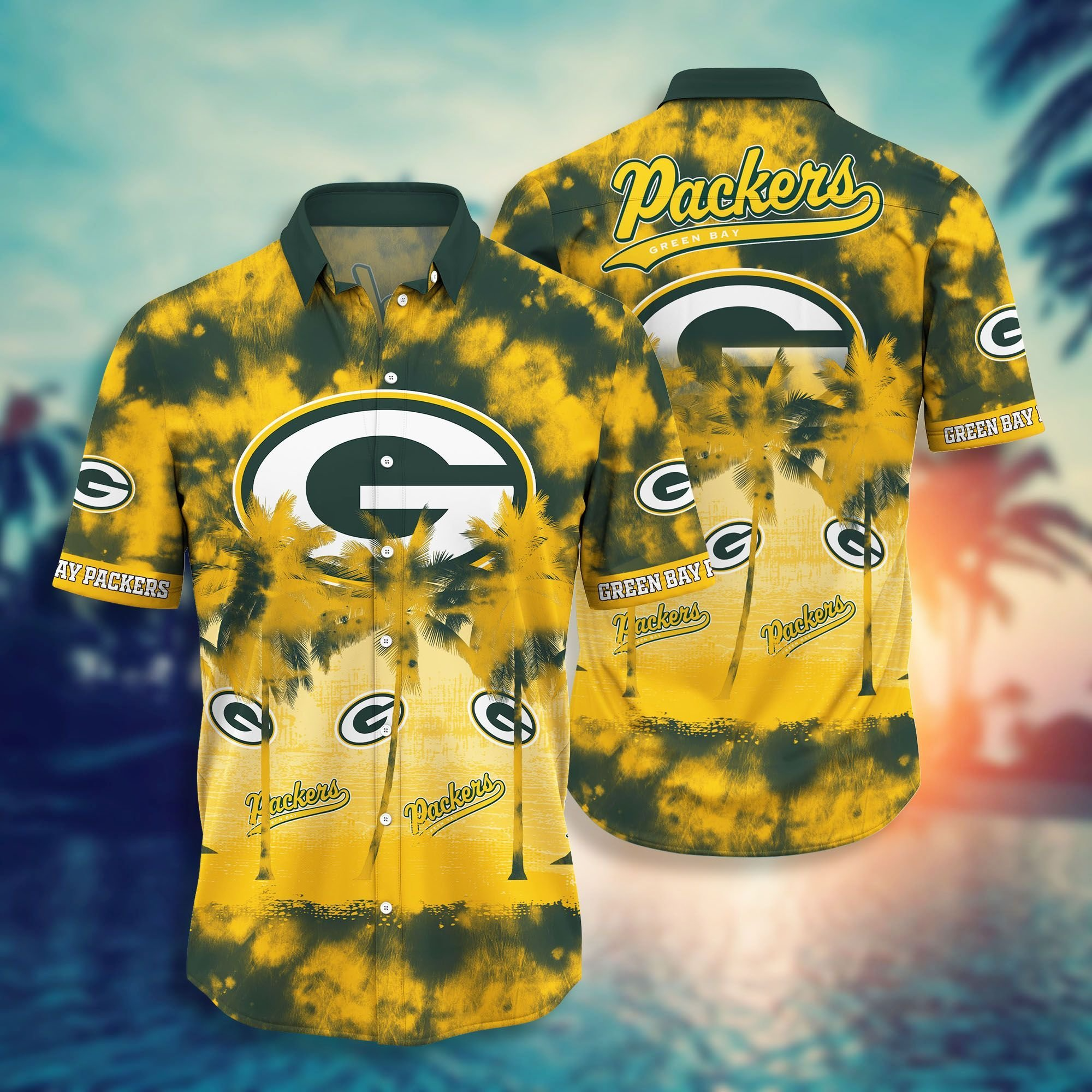 Packers Hawaiian shirt gallery image