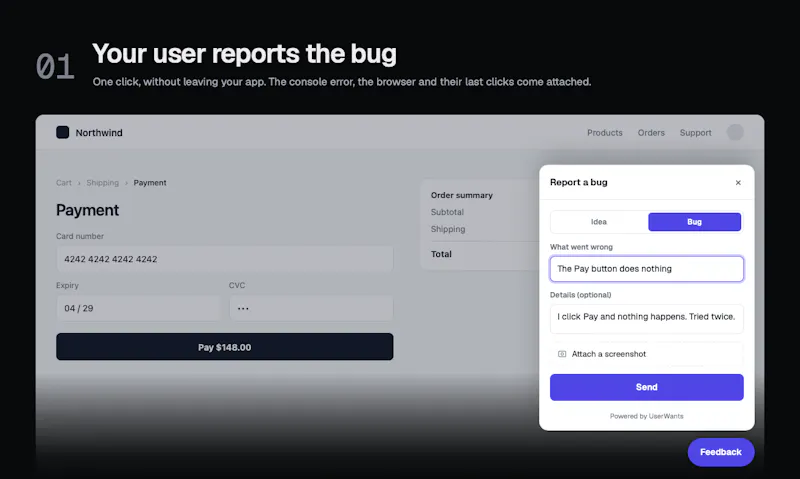 UserWants for Agents screenshot 1