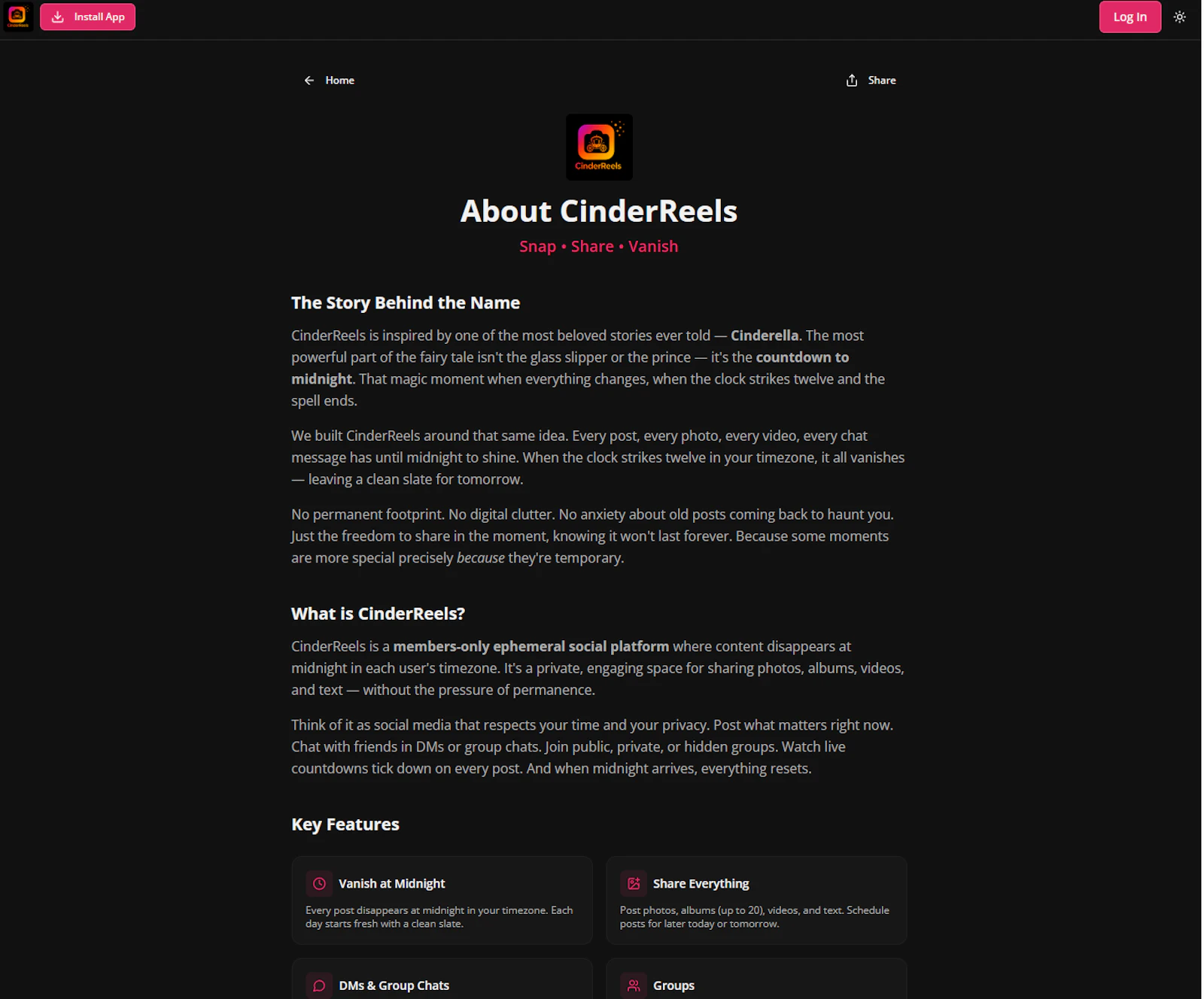 CinderReels.com screenshot 29