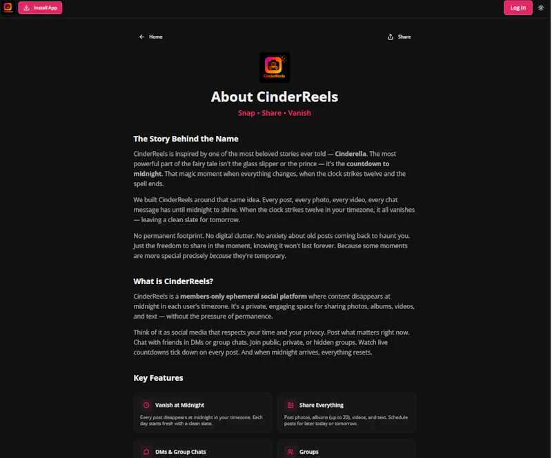 CinderReels.com screenshot 29