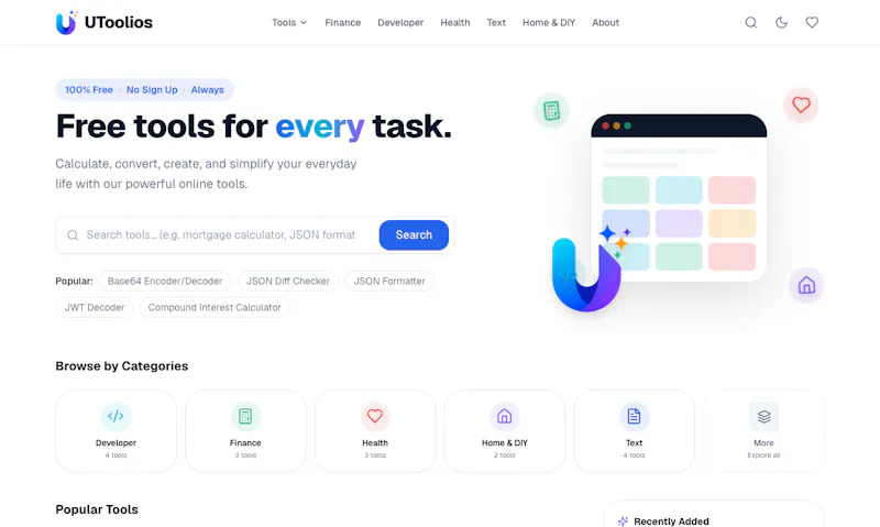 UToolios screenshot 2