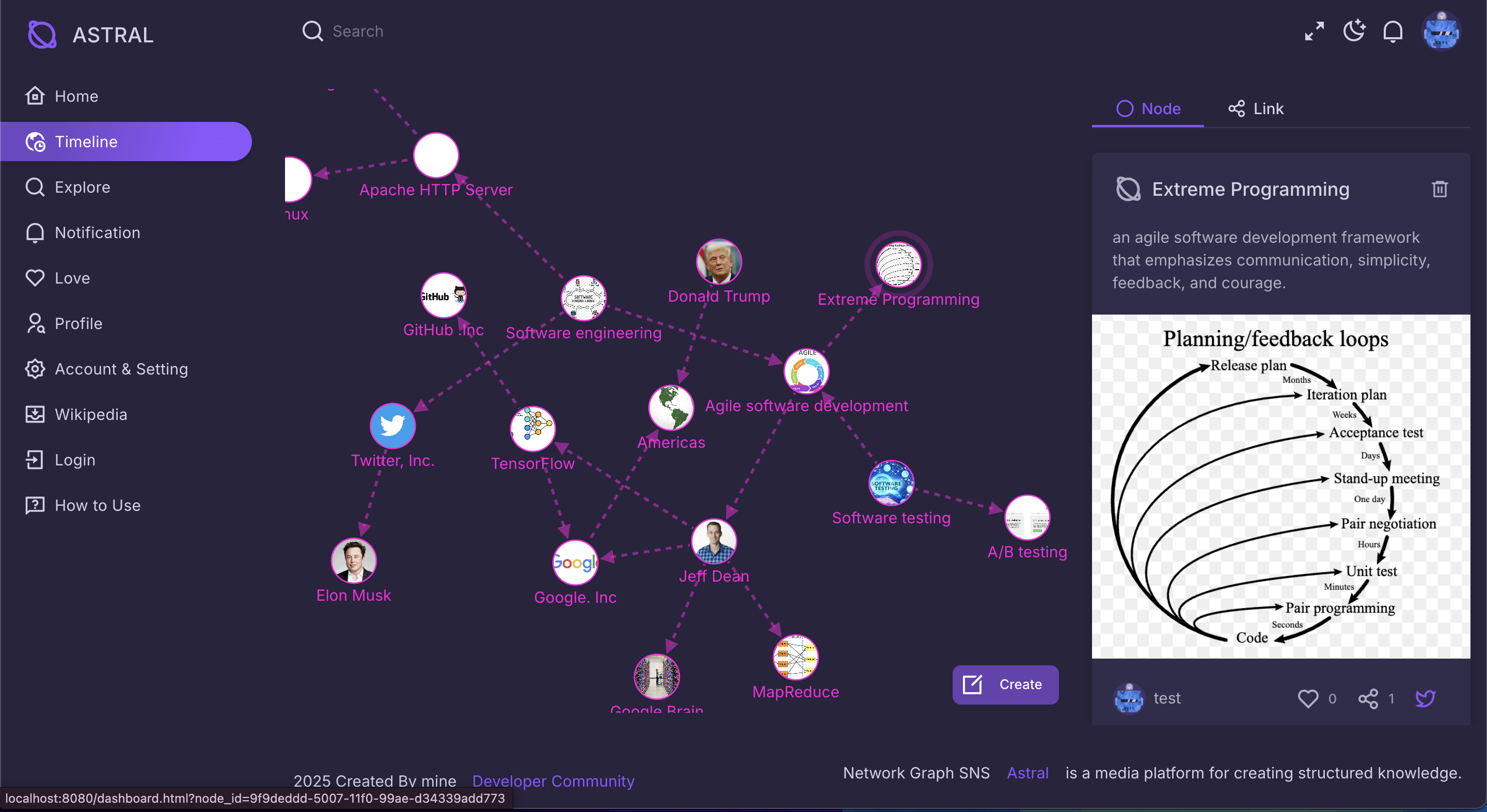 network-shaped that expands infinitely - media, media 1