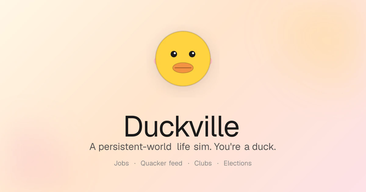 Duckville screenshot 1