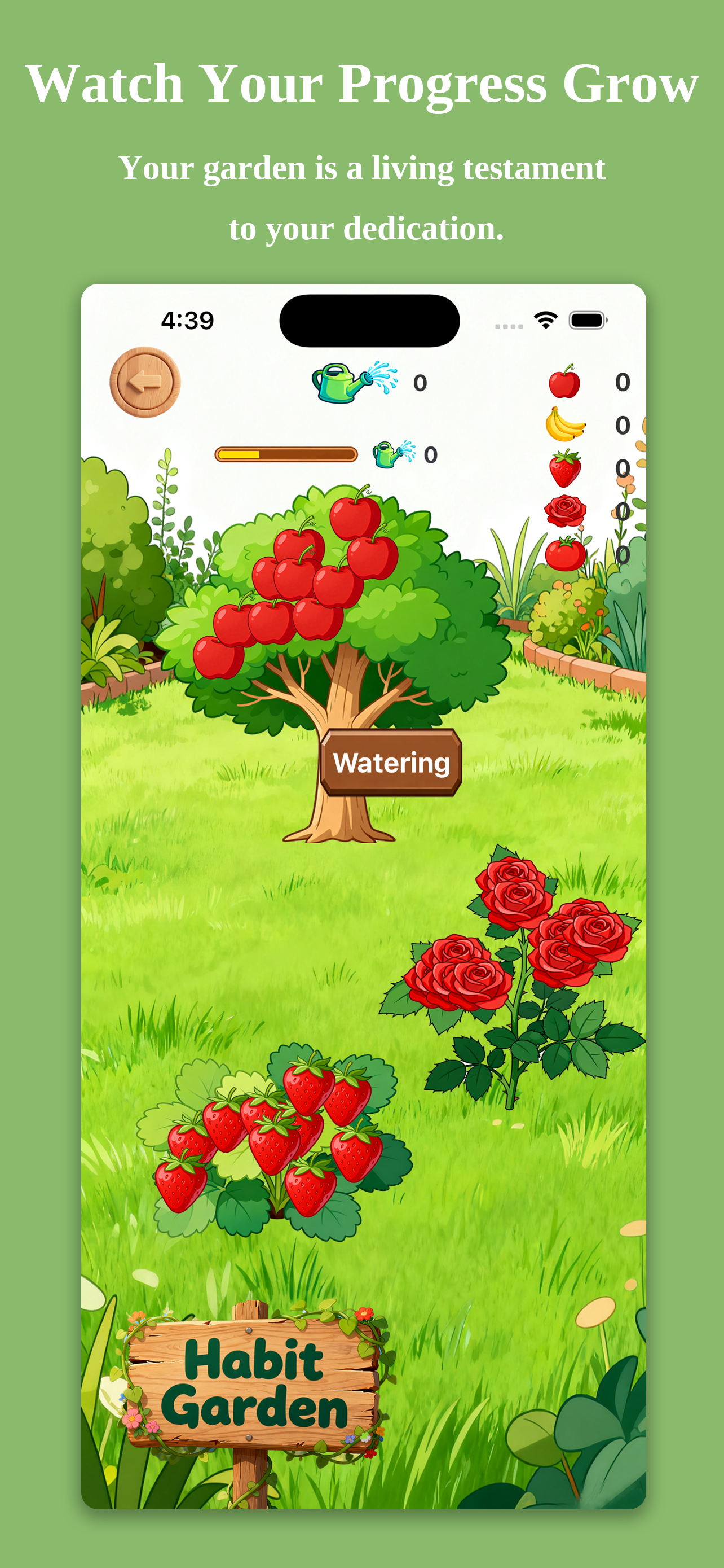 Média Construire et casser - Un tracker d'habitude où les gens (et les plantes) vous regardent grandir. 2
