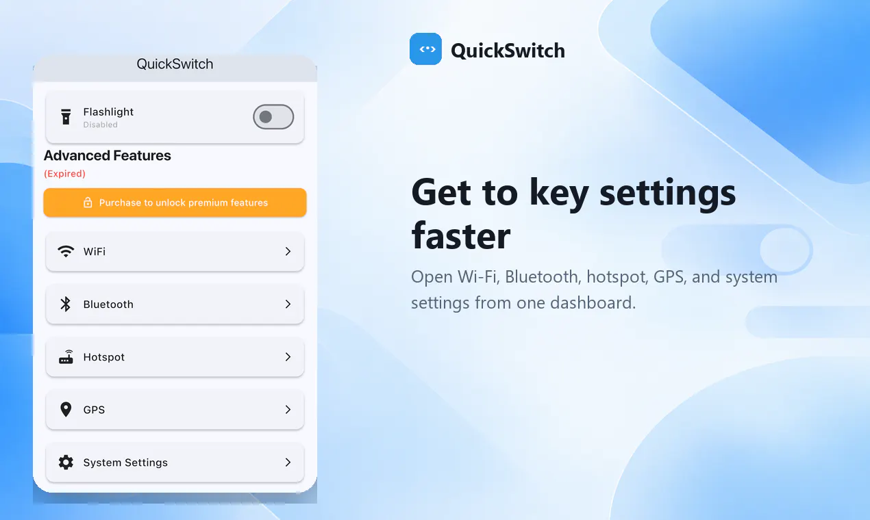 QuickSwitch gallery image