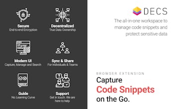 Code Snippets Manager for Chrome gallery image
