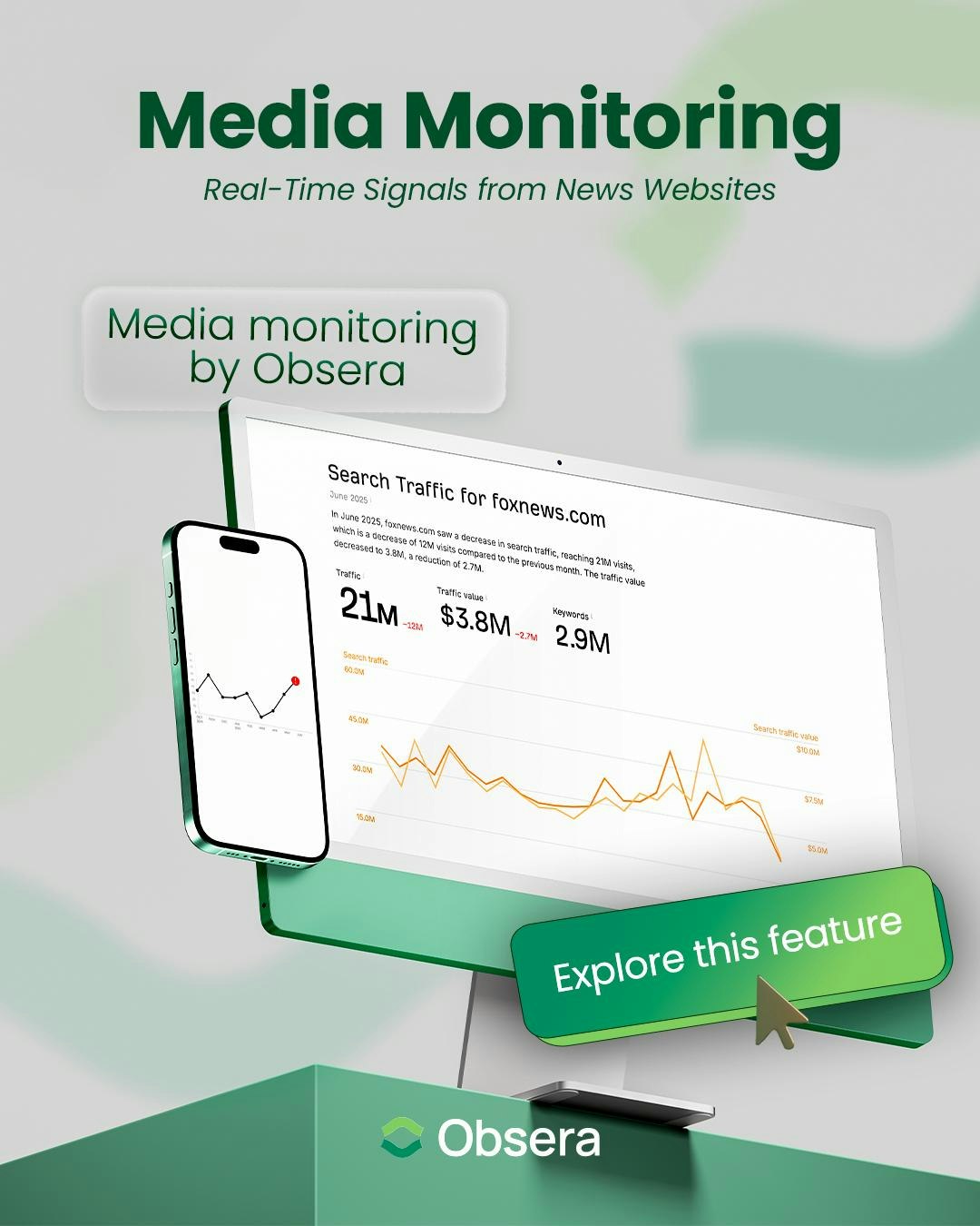 Obsera.com  AI media & social monitoring gallery image