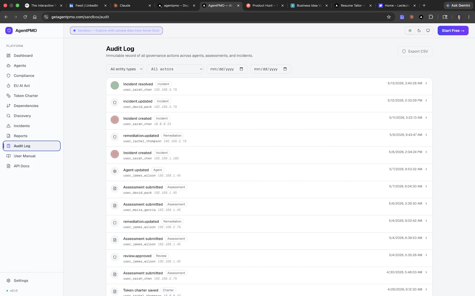 AgentPMO screenshot 10
