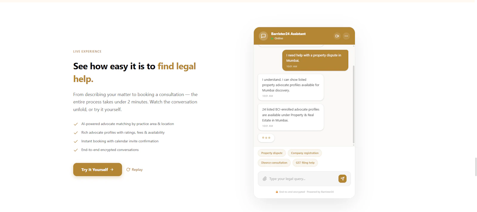 Barrister24 screenshot 3