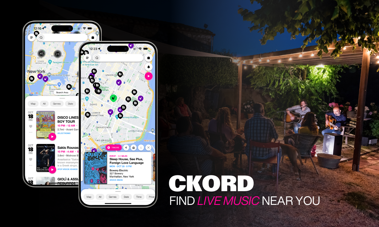 CKORD - Finden Sie Live -Musik in Ihrer Nähe Medien 2