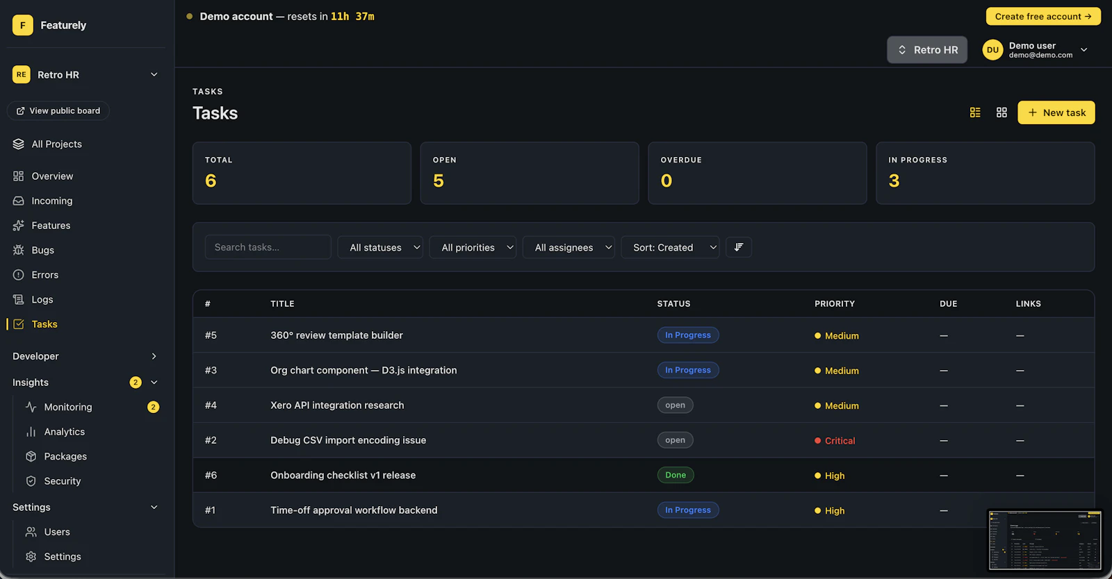 Featurely screenshot 10
