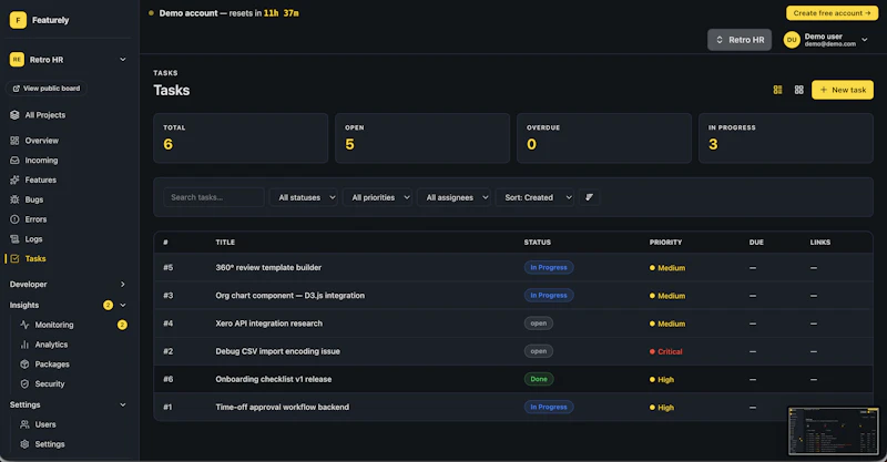Featurely screenshot 10