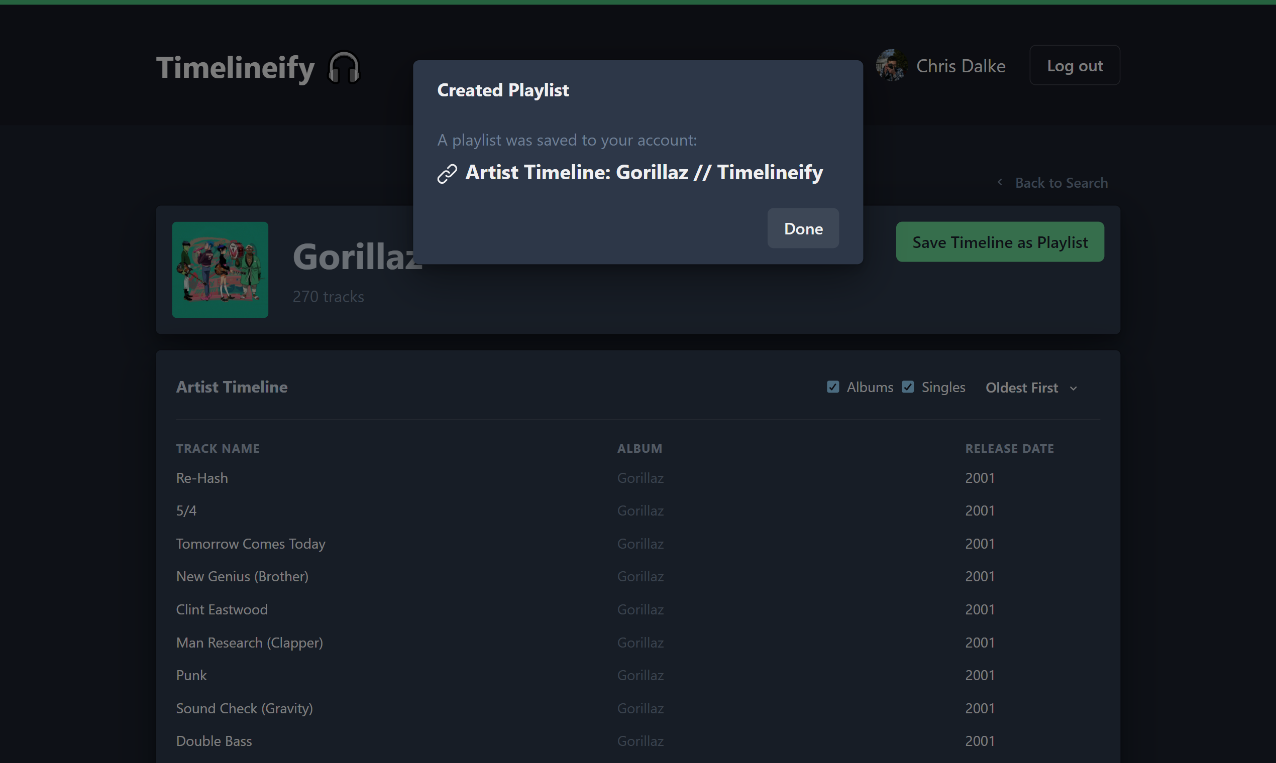 Timelineify gallery image