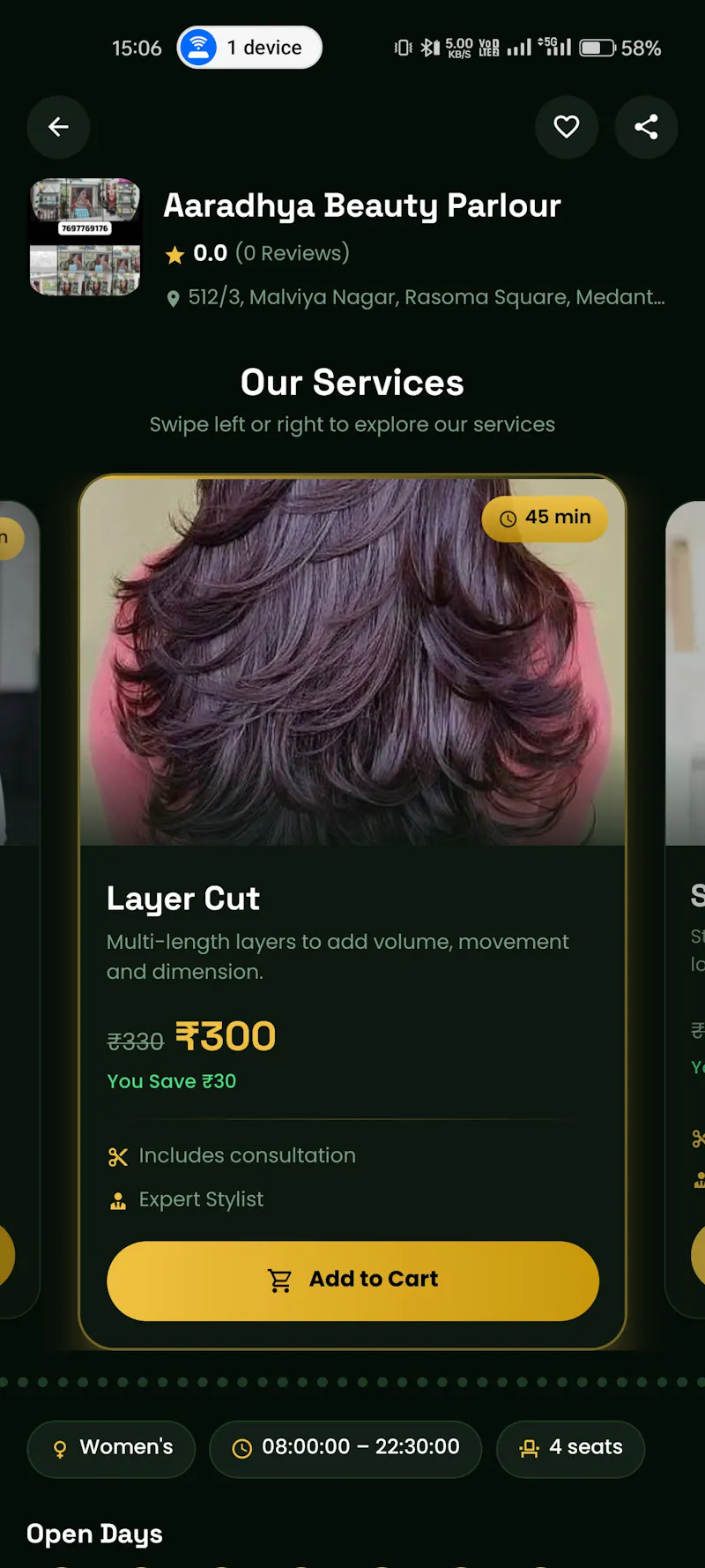 Book My Look screenshot 4