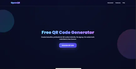 OpenQR — Free QR Code Generator gallery image