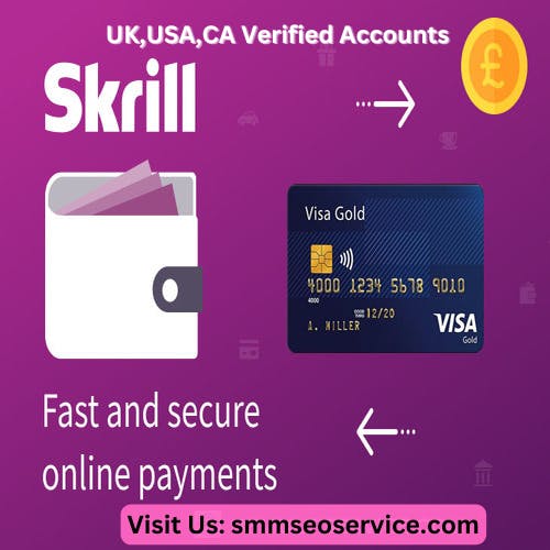 Buy Fully Verified Skrill Accounts media 1