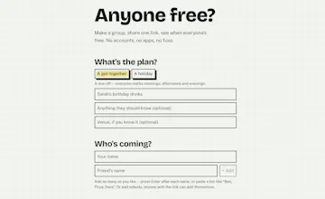 Anyone free? gallery image