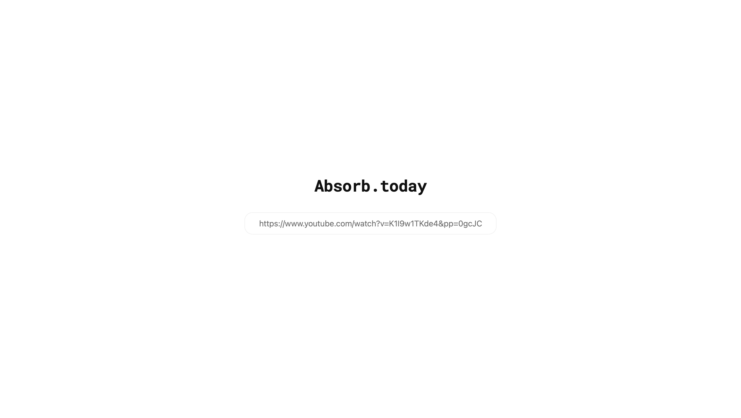 Média Absorber - Pas de générateur de transcription AD YouTube 3