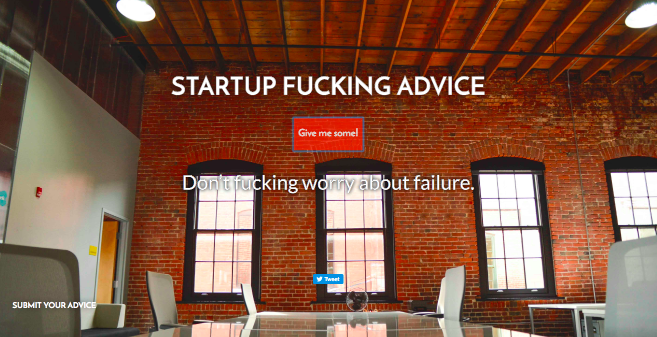 Startup Fucking Advice gallery image