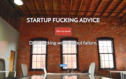 Startup Fucking Advice media 3