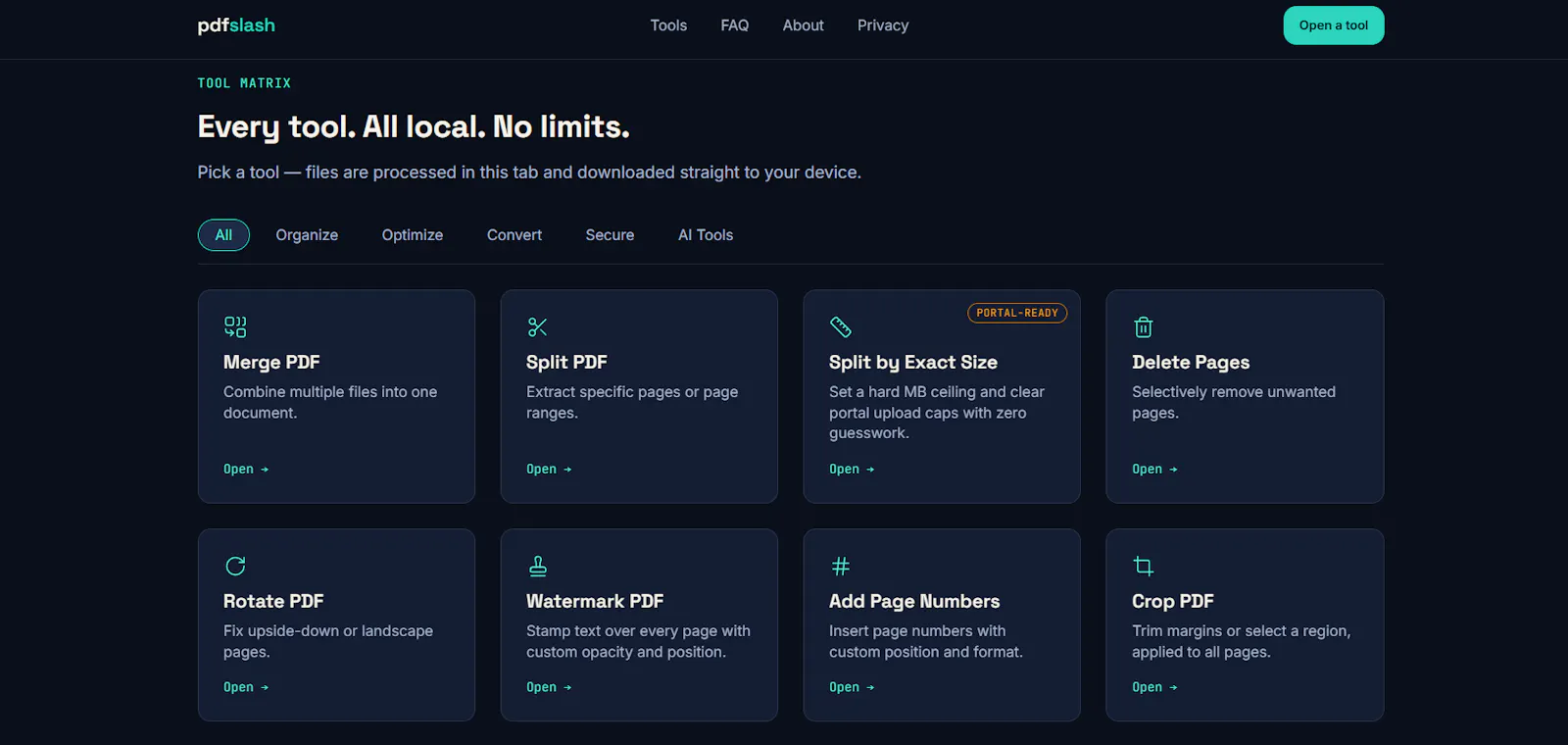 pdfslash screenshot 1