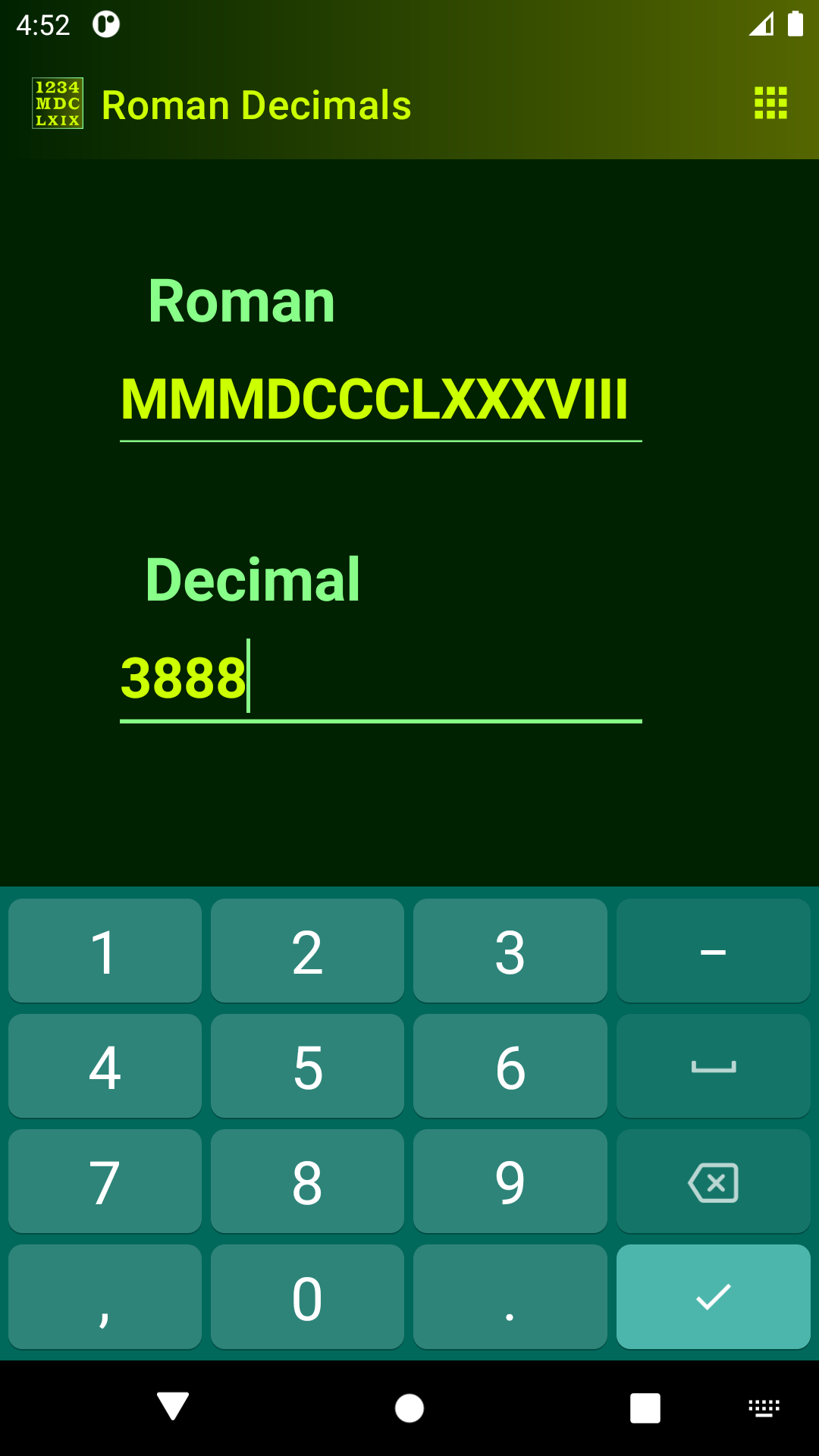 Decimales romanas media 2
