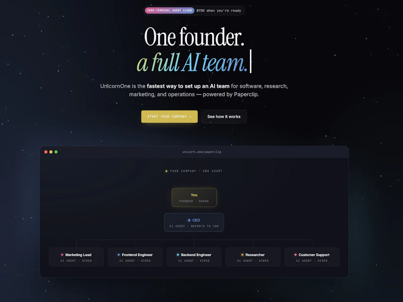 UnicornOne screenshot 2