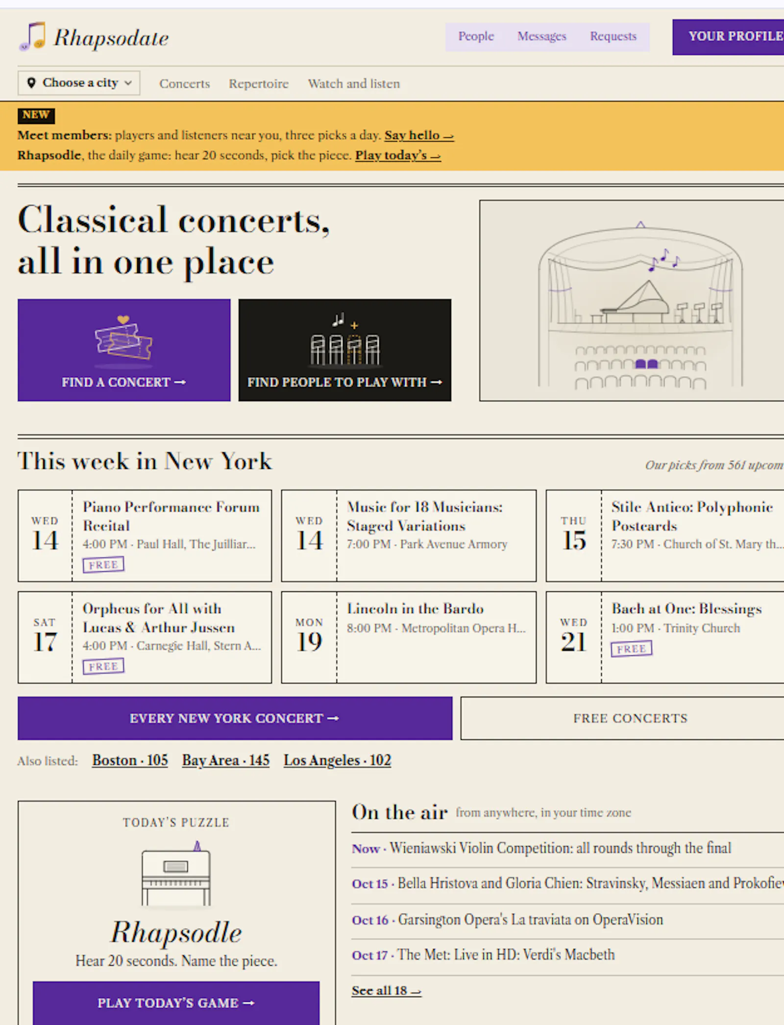 Rhapsodate screenshot 4